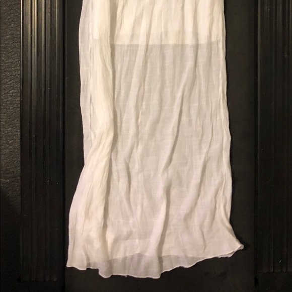 Off shoulder, strapless, maxi dress. size S. - Picture 6 of 7